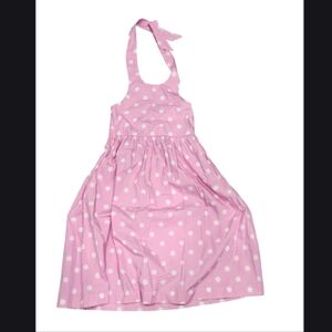 Mini boden pink dress 9-10 years